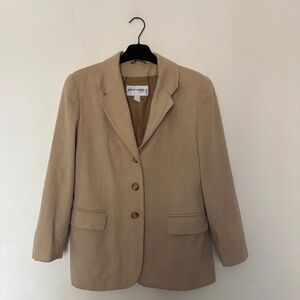 Vintage Pierre Cardin wool and cashmere blazer